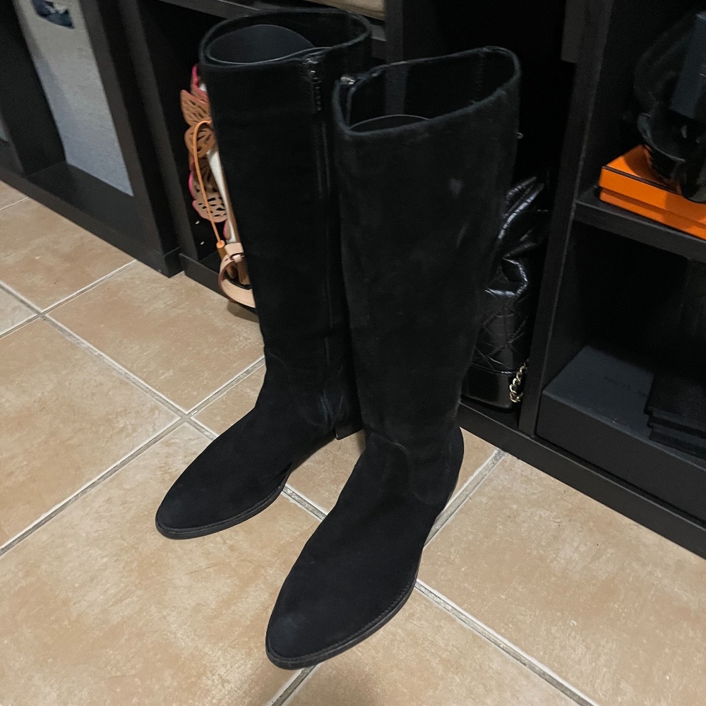 Aquatalia Black Boots Made in Italy